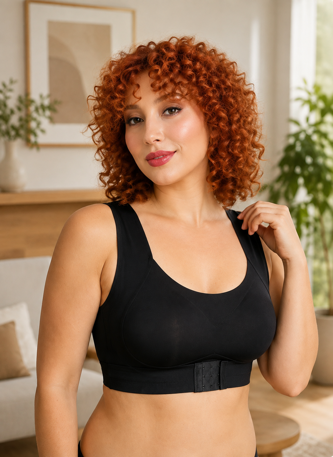 Brassière correctrice de posture sans armature